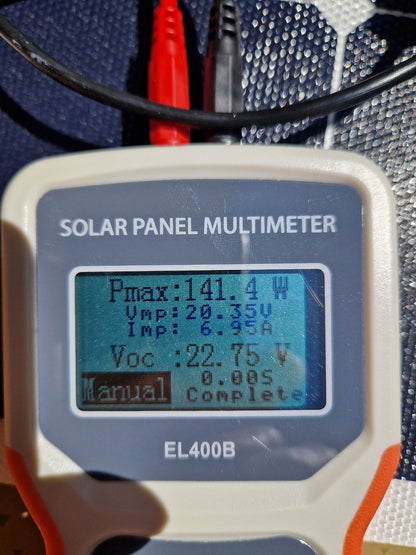 (g) Pannelli solari flessibili Sunpower ETFE 140W dim. 1050x540x3mm